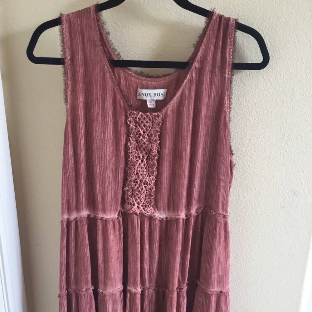 Burt orange colored blouse